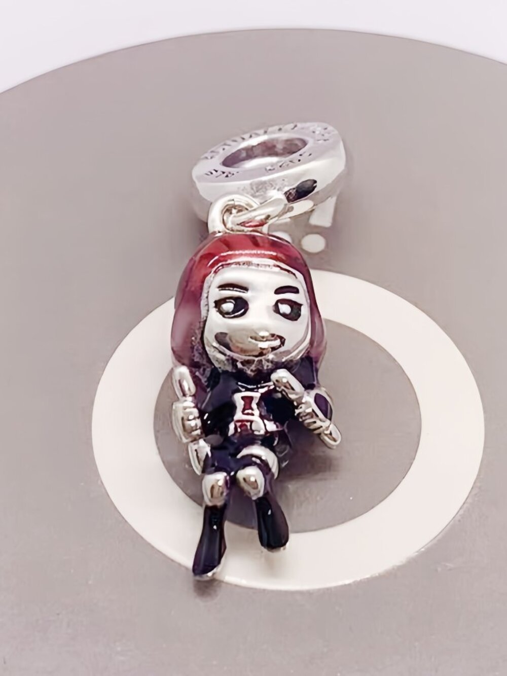 Pandora Disney Black Widow Figural Exclusive Dangle Charm